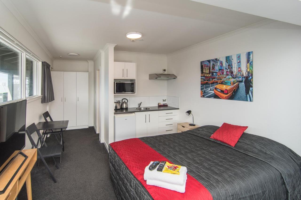The Hibernian Studio Apartments - 4 Latter Street Timaru Eksteriør billede
