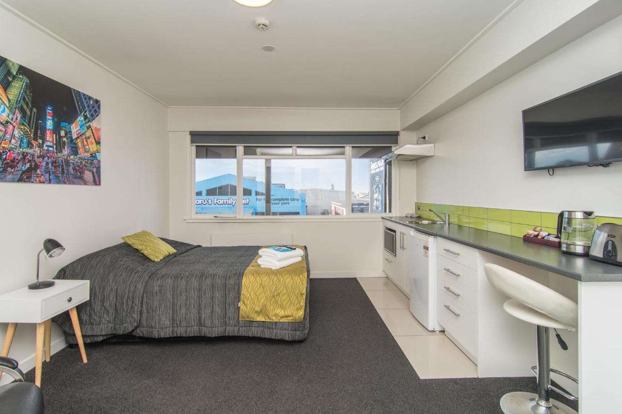 The Hibernian Studio Apartments - 4 Latter Street Timaru Eksteriør billede